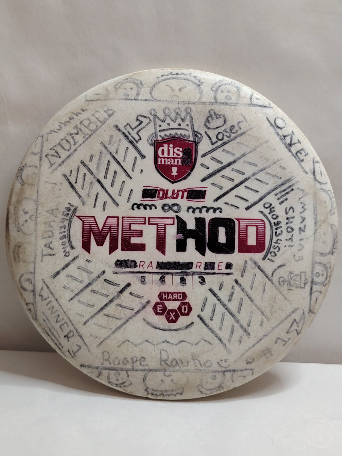 Discmania Hard Exo Method – Valkoinen, 180 g, Kunto: B-