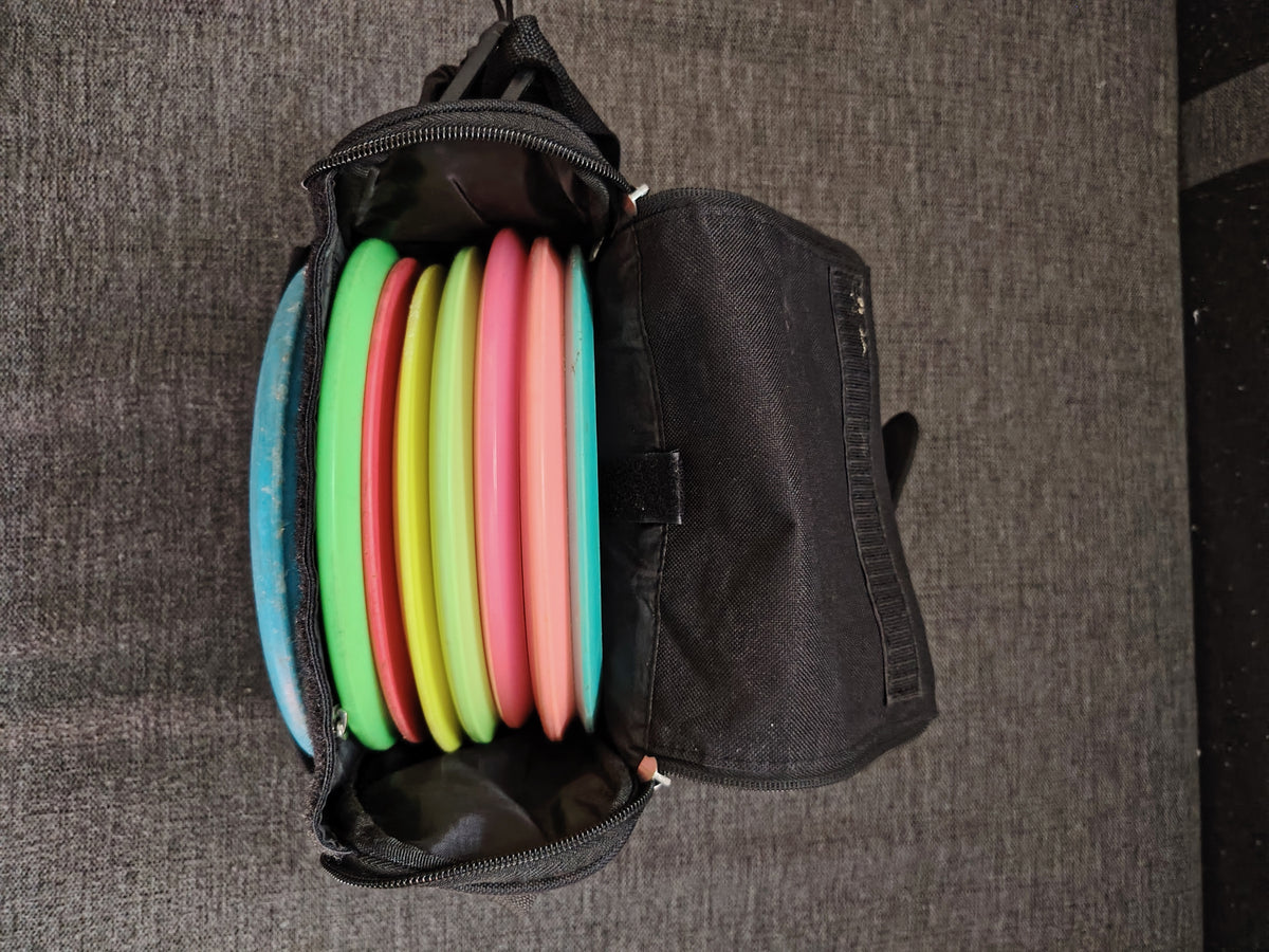 Discraft Weekender Golf Bag – Musta, 300 g, Kunto: A