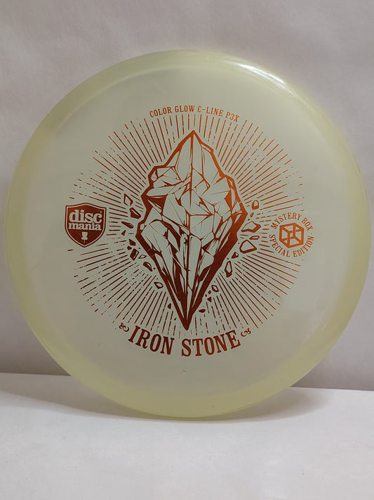 Discmania Color Glow C-Line P3X – Rain Stone Special Edition – Läpinäkyvä, 173 g, Kunto: B+/A-