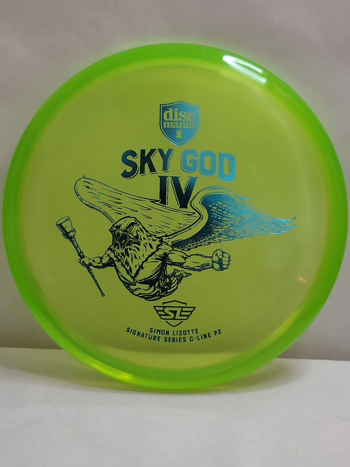 Discmania Sky God IV – Simon Lizotte Signature Series – Vihreä, 175 g, Kunto: Käyttämätön