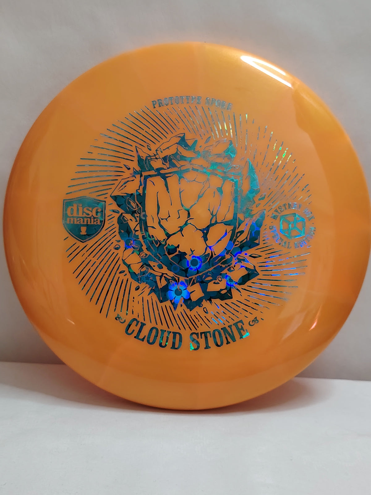 Discmania Cloud Stone – Prototype Spore – Oranssi, 156 g, Kunto: Käyttämätön