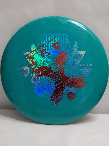 Discmania Nordic Phenom – S-Line PD X-Out – Vihreä, 175 g, Kunto: B+/A-