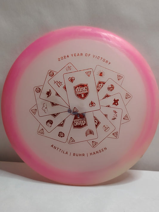 Discmania Color Glow Horizon PD – 2024 Year of Victory – Pinkki, 173 g, Kunto: B+