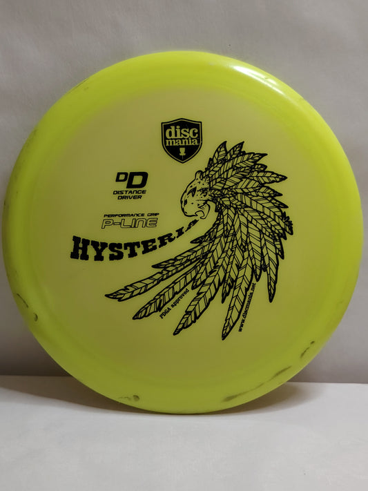 Discmania Innova Made P-Line DD Hysteria – Keltainen, 175 g, Kunto: B+