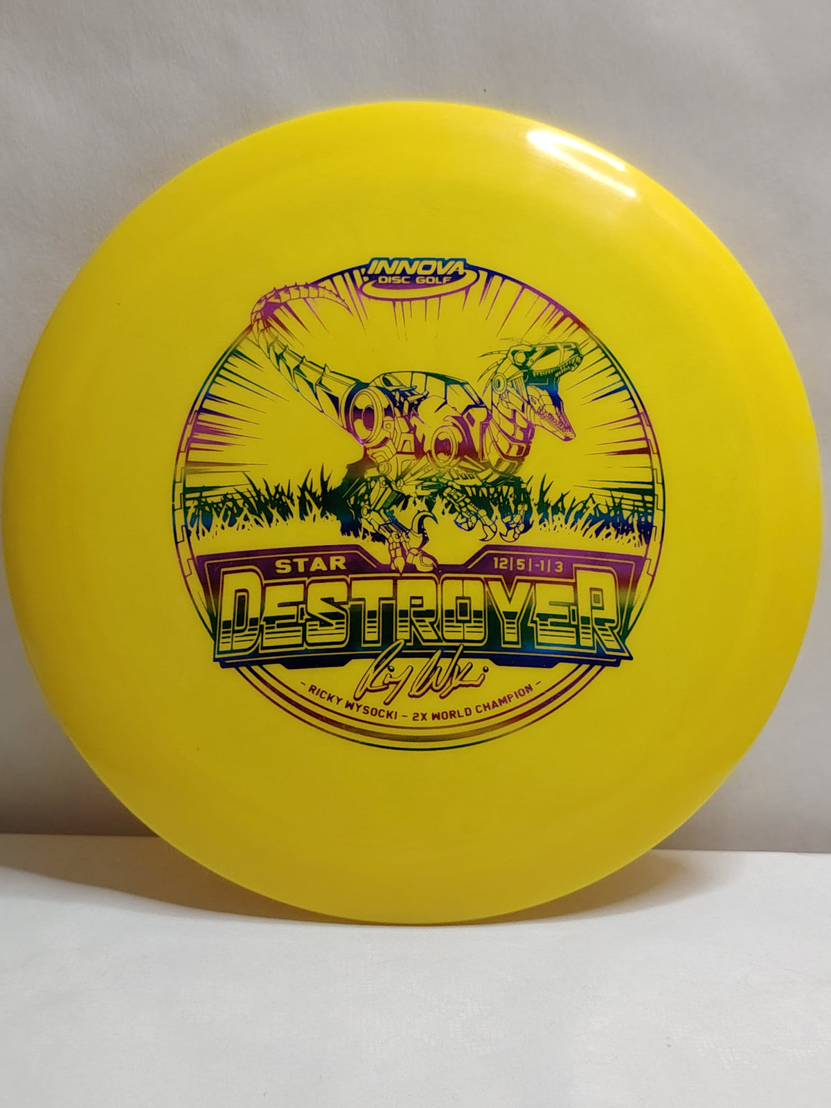 Innova Star Destroyer – Ricky Wysocki Raptor – Keltainen, 175 g, Kunto: Käyttämätön