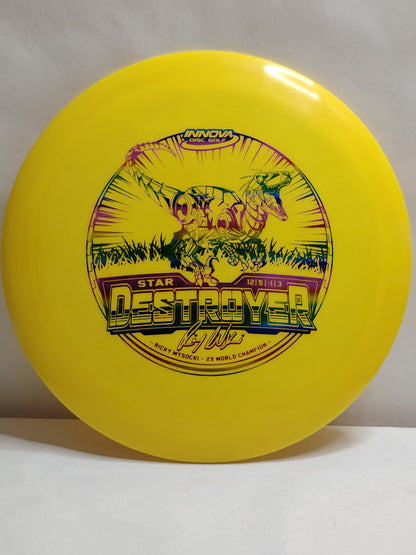 Innova Star Destroyer – Ricky Wysocki Raptor – Keltainen, 175 g, Kunto: Käyttämätön