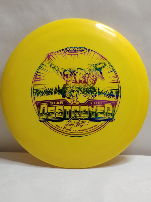 Innova Star Destroyer – Ricky Wysocki Raptor – Keltainen, 175 g, Kunto: Käyttämätön