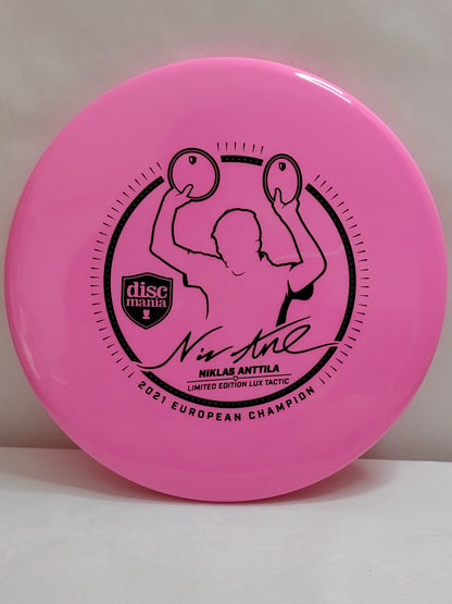 Discmania Limited Edition Lux Tactic – Niklas Anttila 2021 – Pinkki, 176 g, Kunto: Käyttämätön