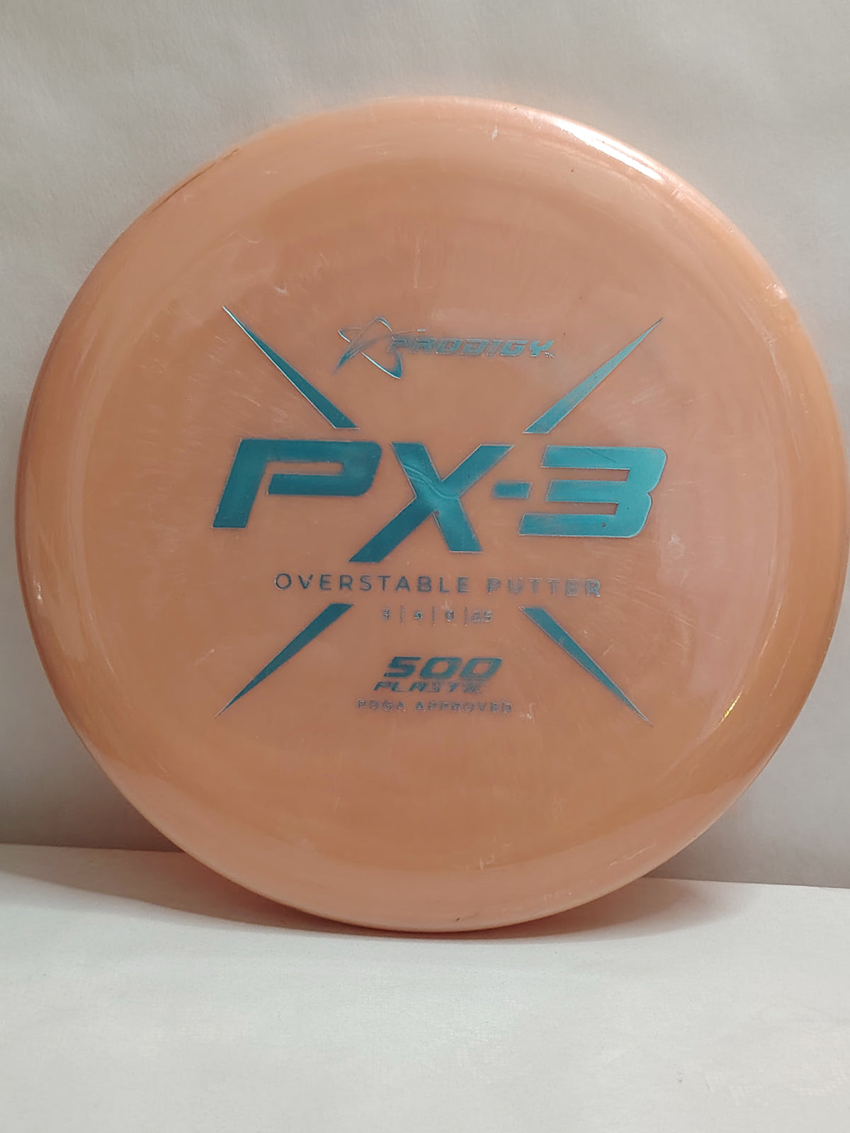 Prodigy PX-3 500 Plastic – Oranssi, 170 g, Kunto: B+