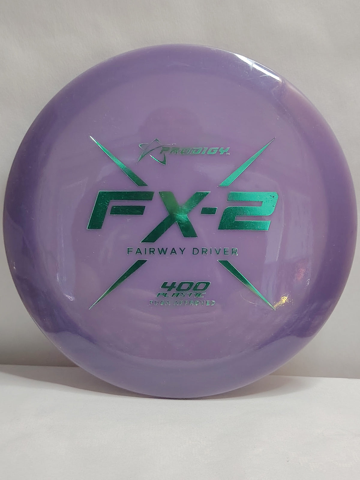 Prodigy FX-2 400 Plastic – Liila, 175 g, Kunto: A-