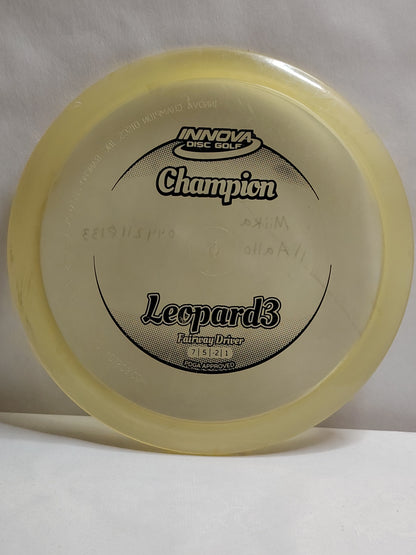 Innova Champion Leopard3 – Läpinäkyvä, noin 173 g, Kunto: B+