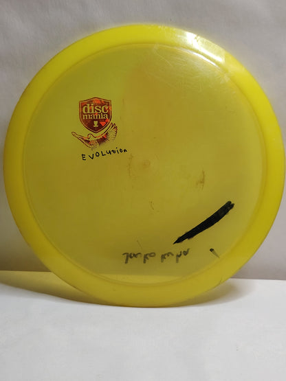 Discmania Active Premium Magician – keltainen, noin 173 g, Kunto: B