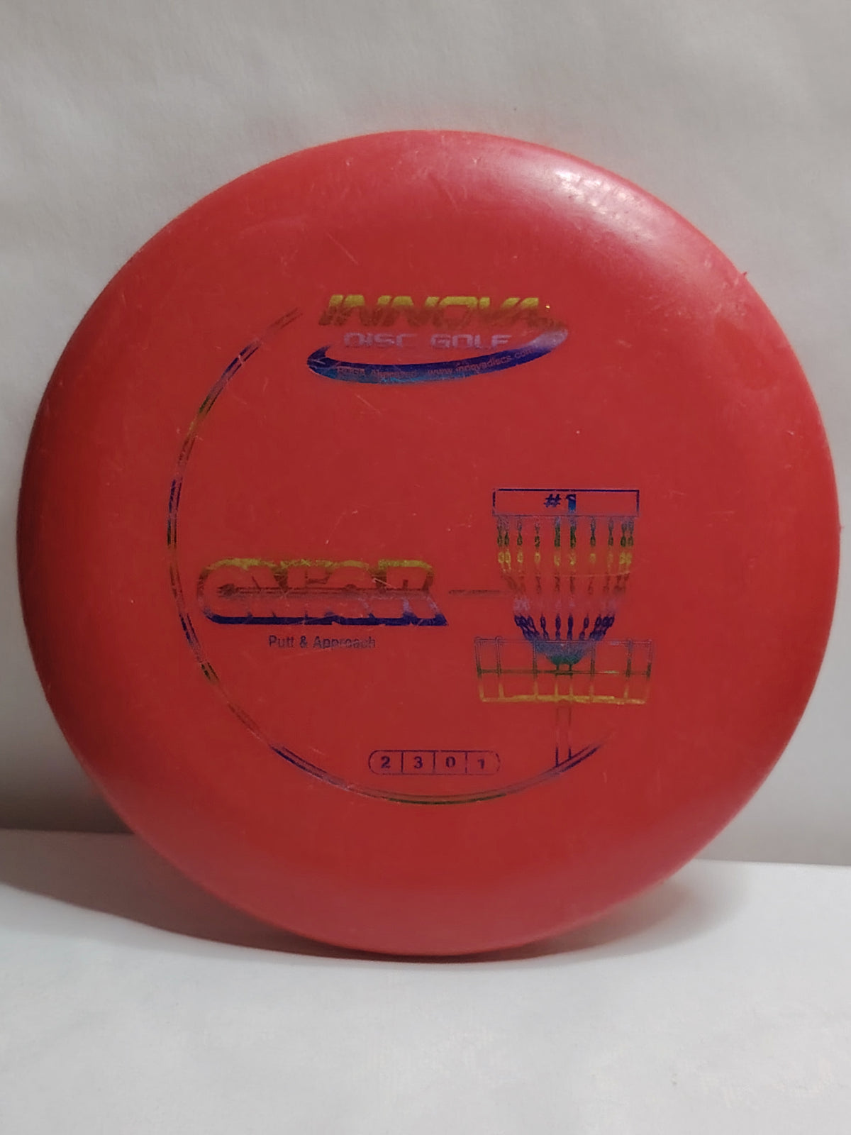 Innova DX Aviar – punainen, noin 150 g, Kunto: B