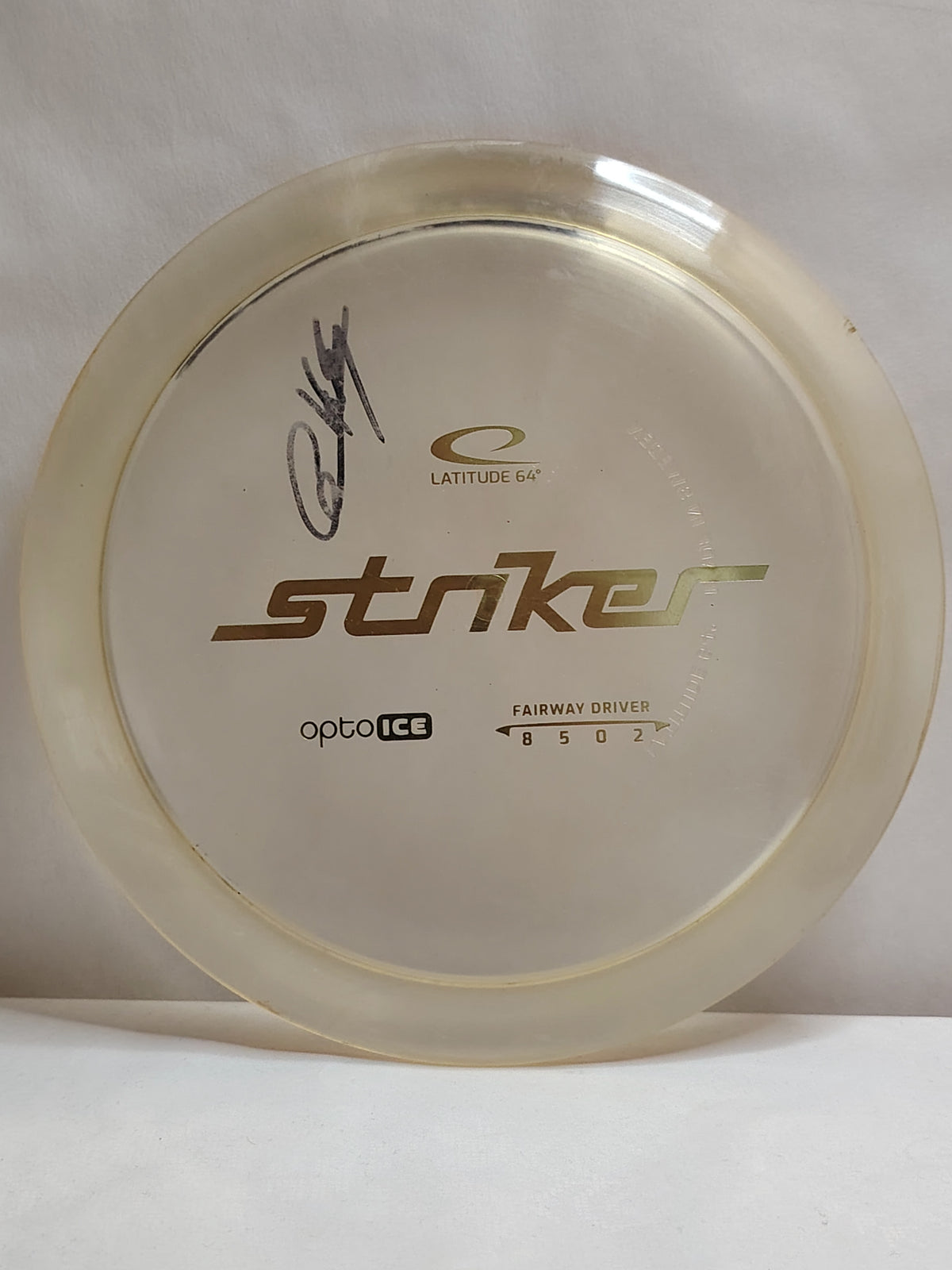 Latitude 64 Striker – Opto Ice, läpinäkyvä, 175 g, Kunto: B+
