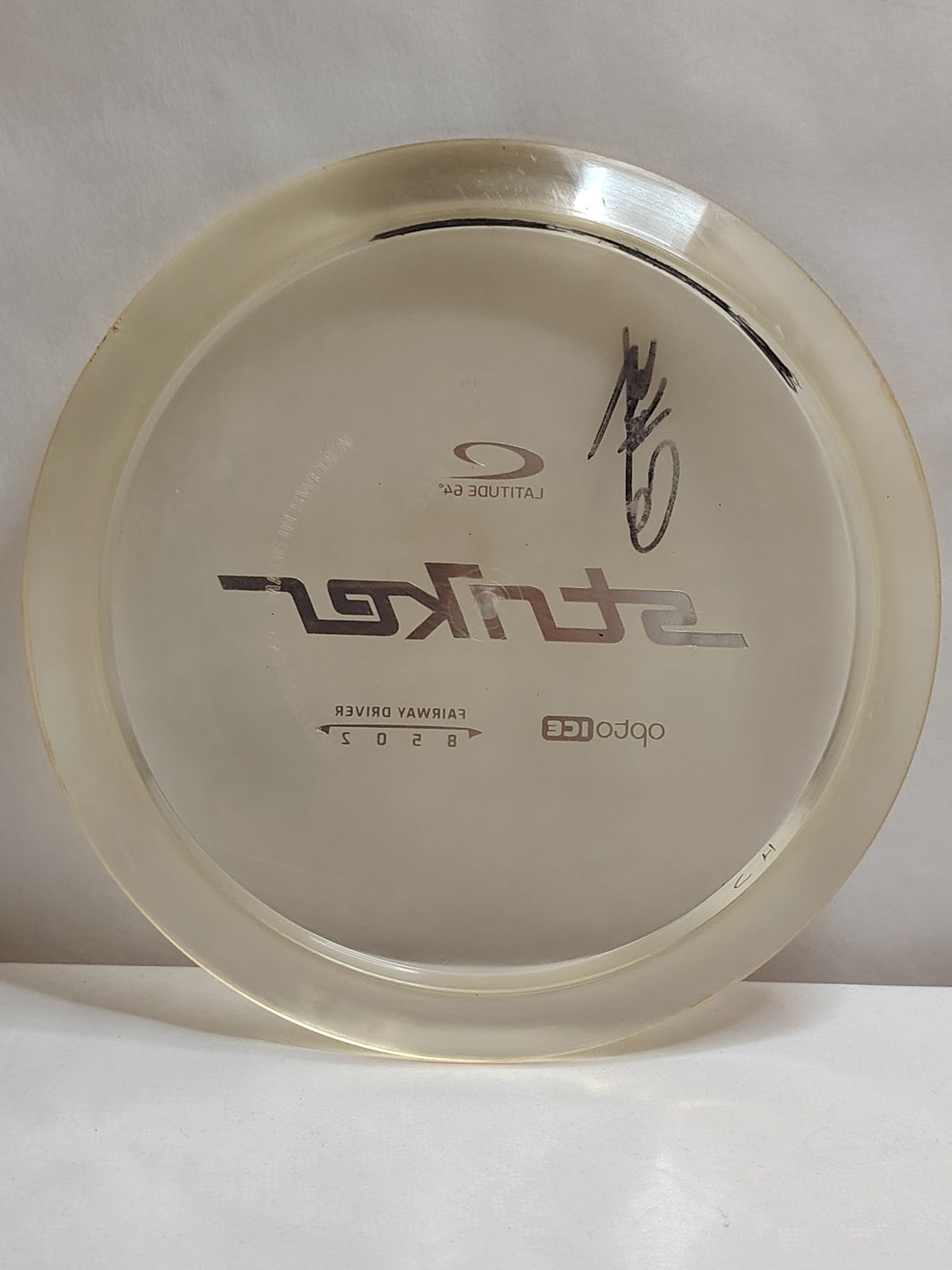 Latitude 64 Striker – Opto Ice, läpinäkyvä, 175 g, Kunto: B+