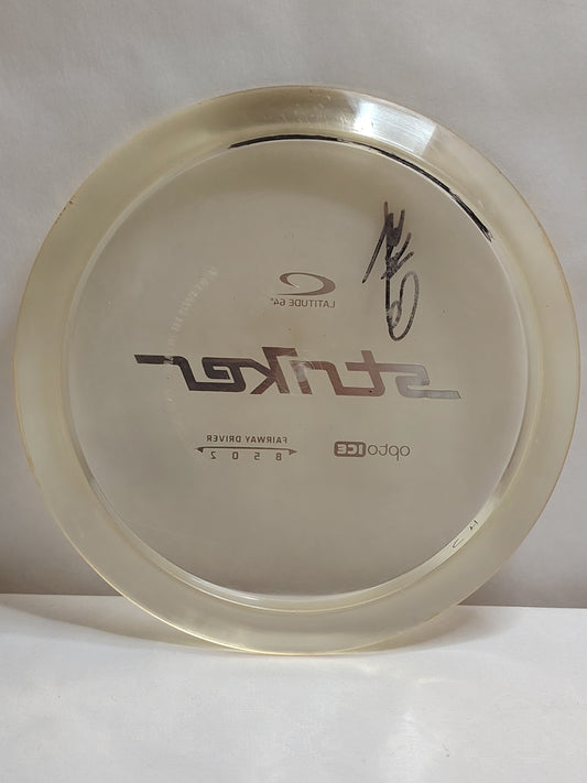 Latitude 64 Striker – Opto Ice, läpinäkyvä, 175 g, Kunto: B+