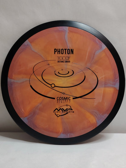 MVP Discs Photon – Cosmic Neutron, oranssi/liila, 174 g, Kunto: A-